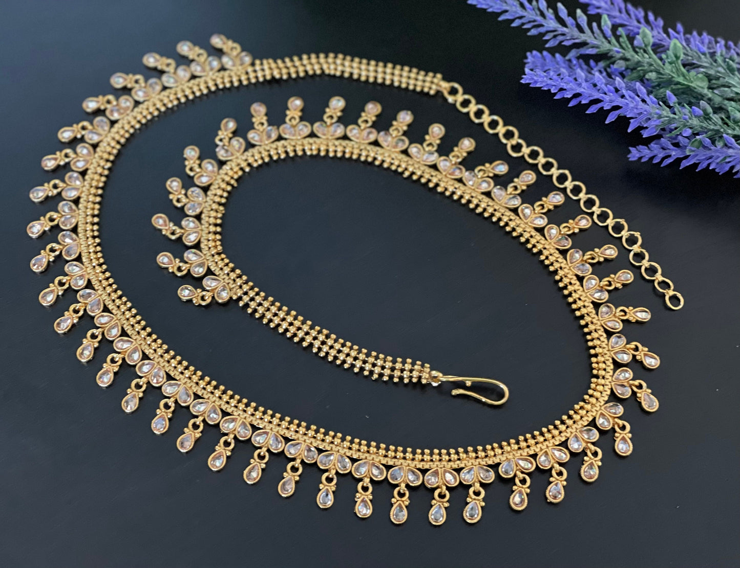 Kamarbandh / Kamarpatta/ Indian Jewelry/ Designer Indian waist chain/ Jewelry Belt/ South Indian Jewelry / Ethnic hip chain/ Belly chain