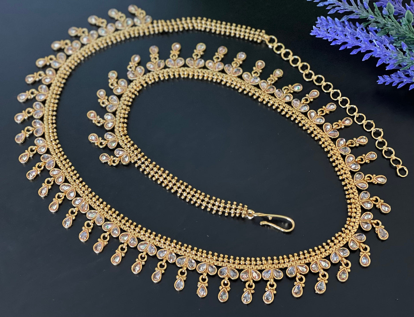 Kamarbandh / Kamarpatta/ Indian Jewelry/ Designer Indian waist chain/ Jewelry Belt/ South Indian Jewelry / Ethnic hip chain/ Belly chain
