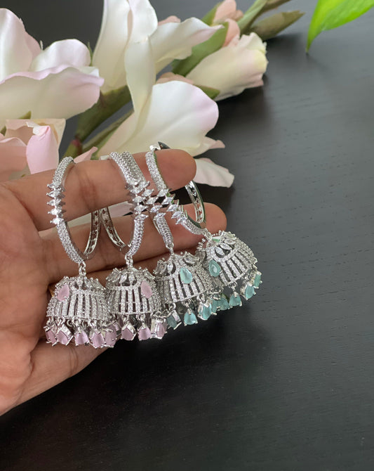 CZ BAli Jhumkas