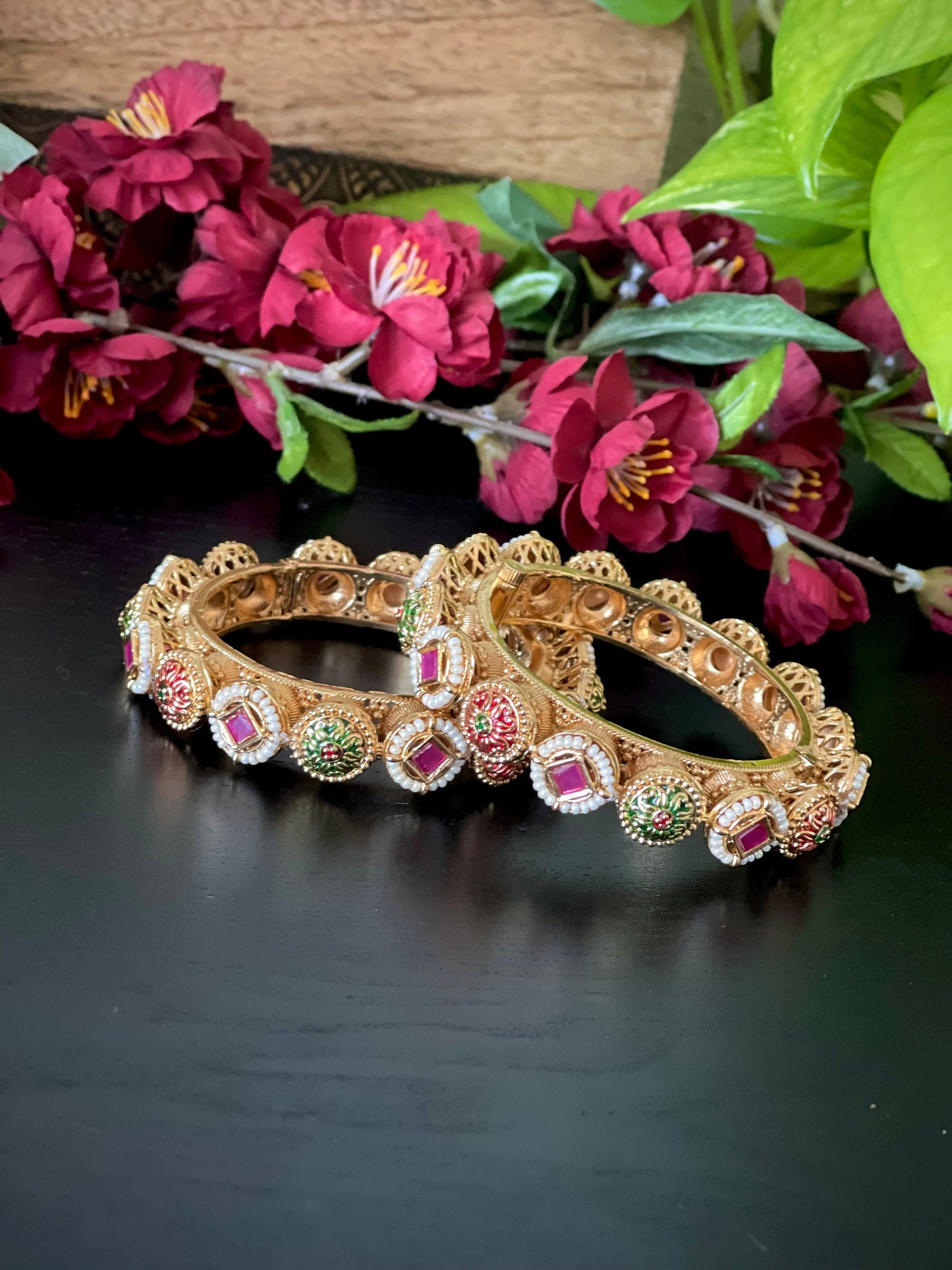 Meenakari Kada Bangles