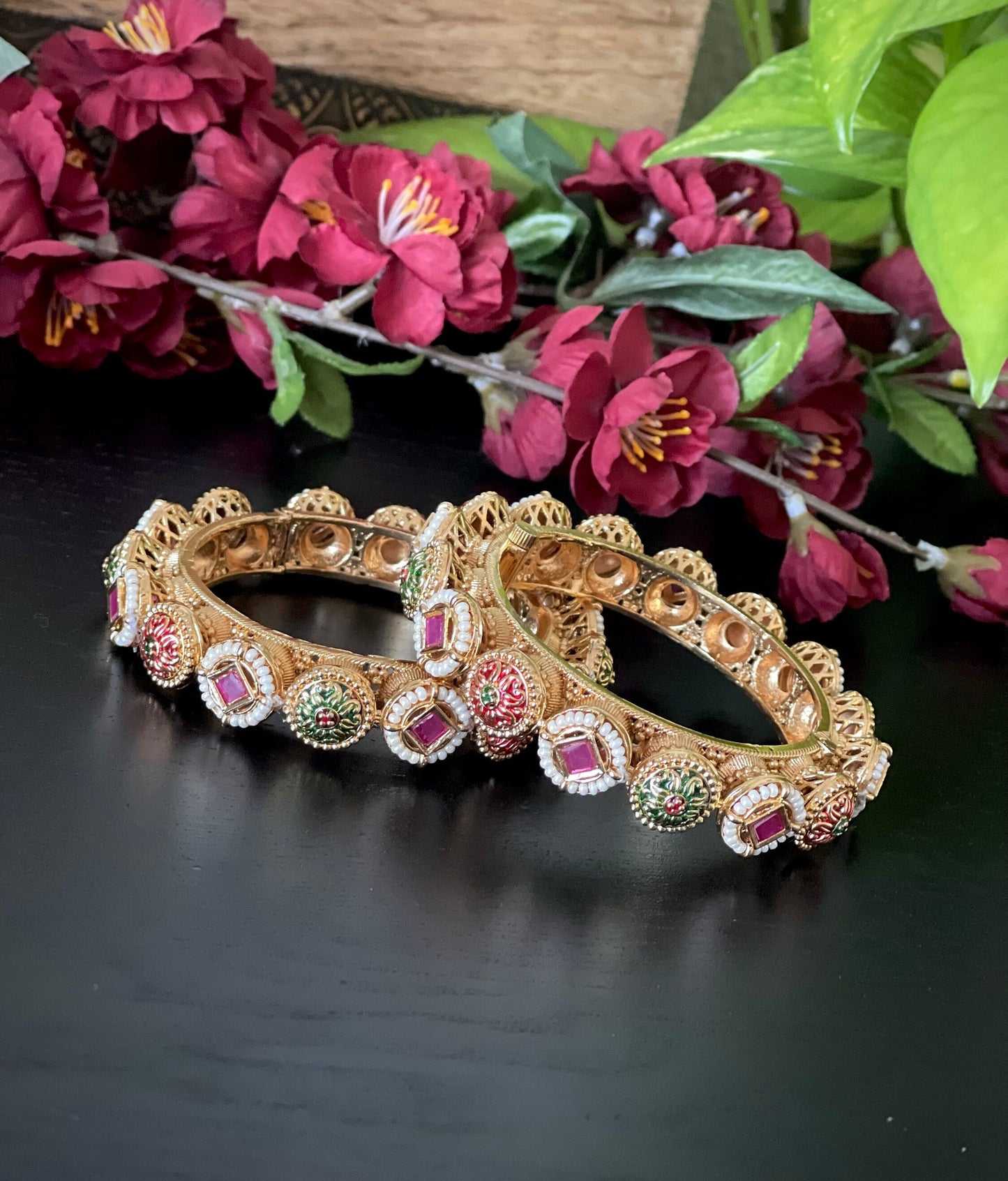 Meenakari Kada Bangles